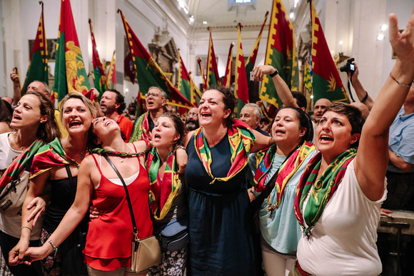 Fotografie del Palio di Siena anno 2018