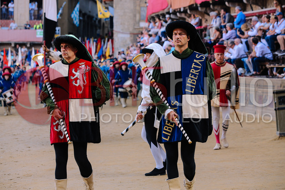 Corteo Storico in Piazza, Palio 2 luglio 2018