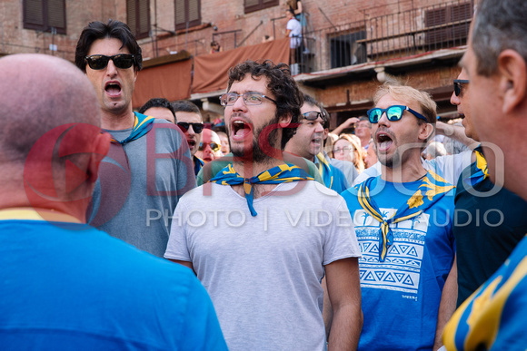 Quarta prova per il Palio di siena del 16 agosto 2018